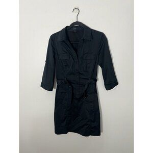 Marcs Cate Shirt Dress With Belt Size 10 Black